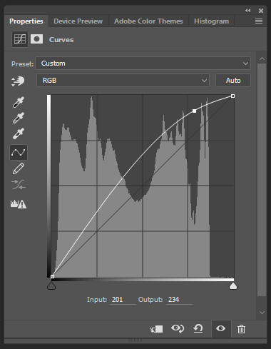 boost highlights curve